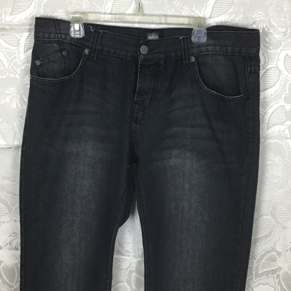 Rock & Republic Men's Relaxed Jeans in Washed Black 38/32 - Picture 6 of 8
